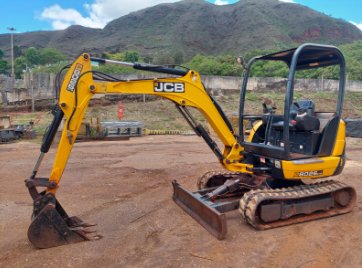 Mini escavadeira JCB